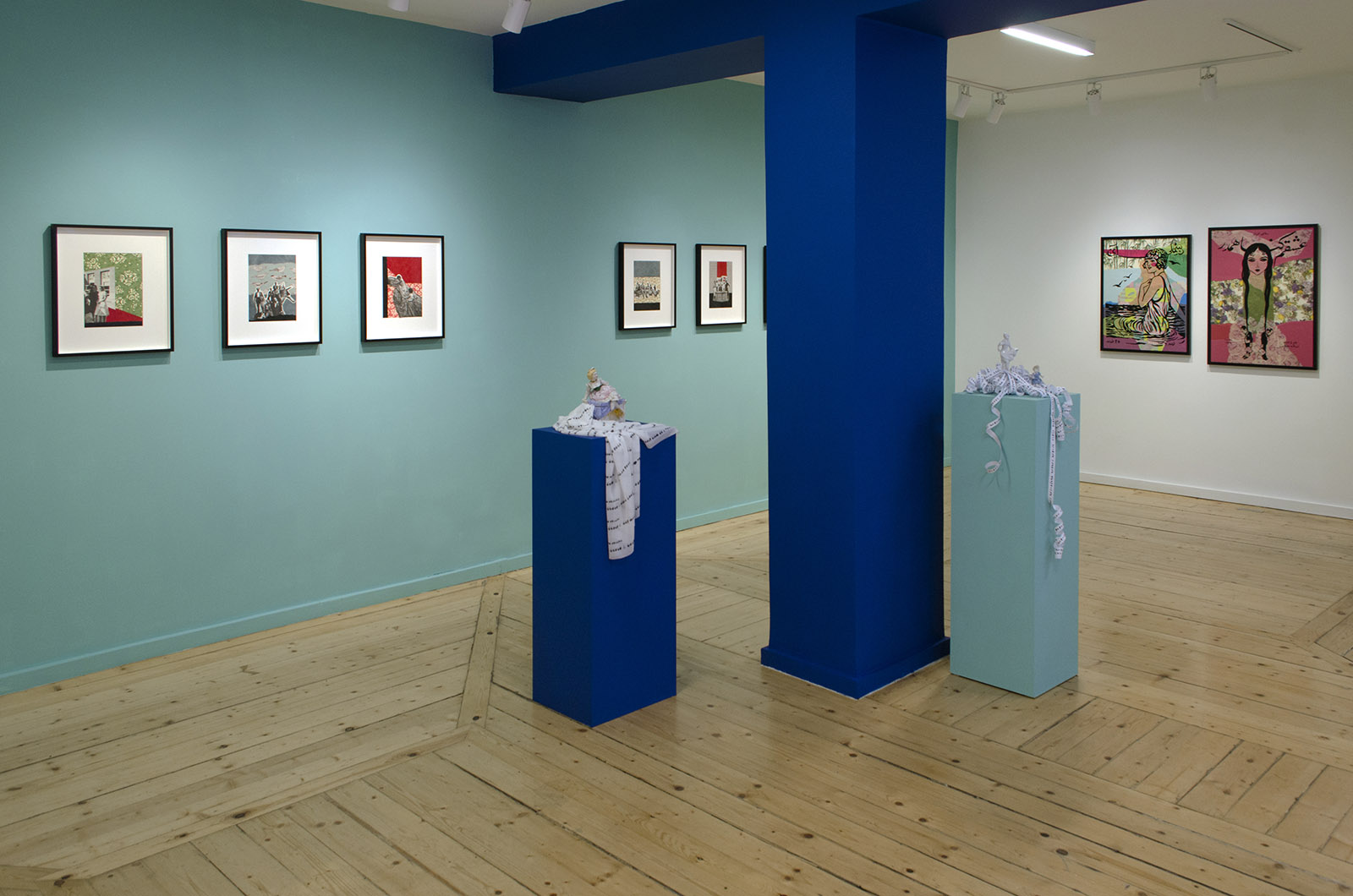 Installation view 'The Peculiar Song'